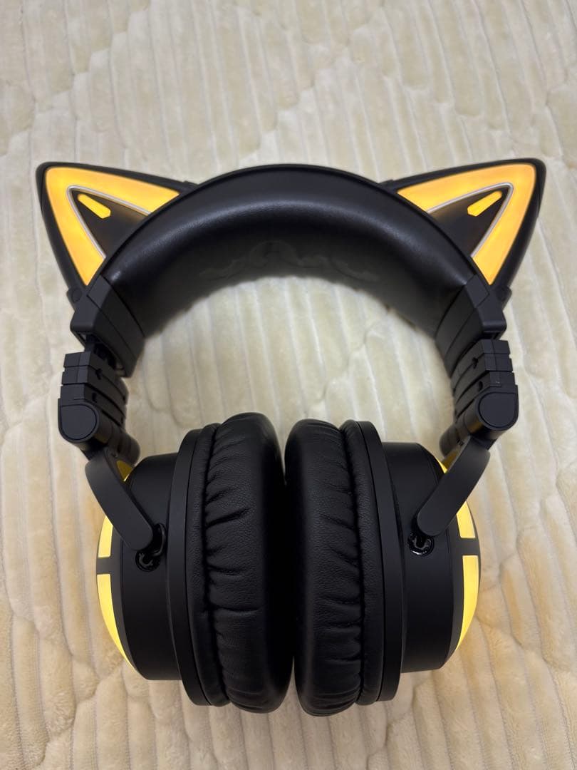 YOWU SELKIRK 猫耳ヘッドホン ブラック
