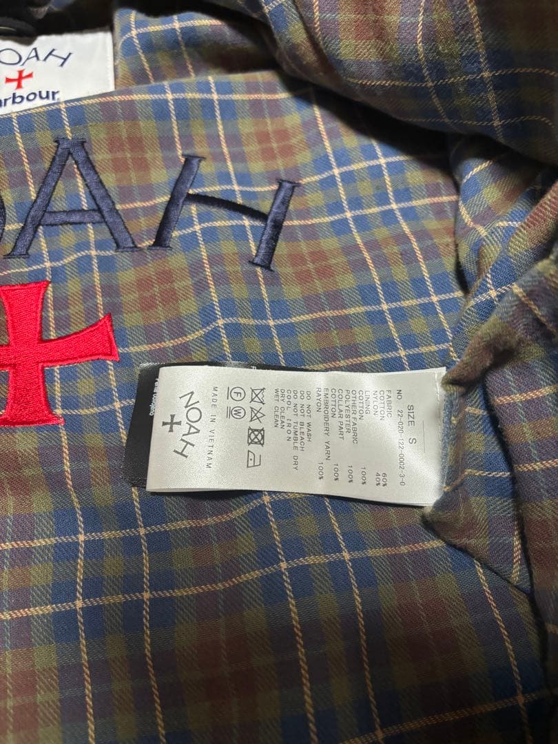 NOAH × BARBOUR Bedale jacket Sサイズ
