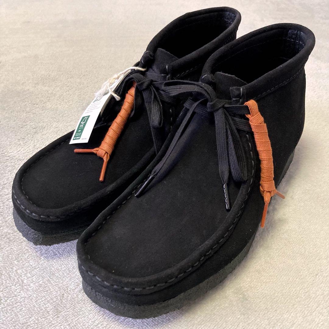 新品✨クラークスオリジナル ワラビー スエード 黒 UK11 US12