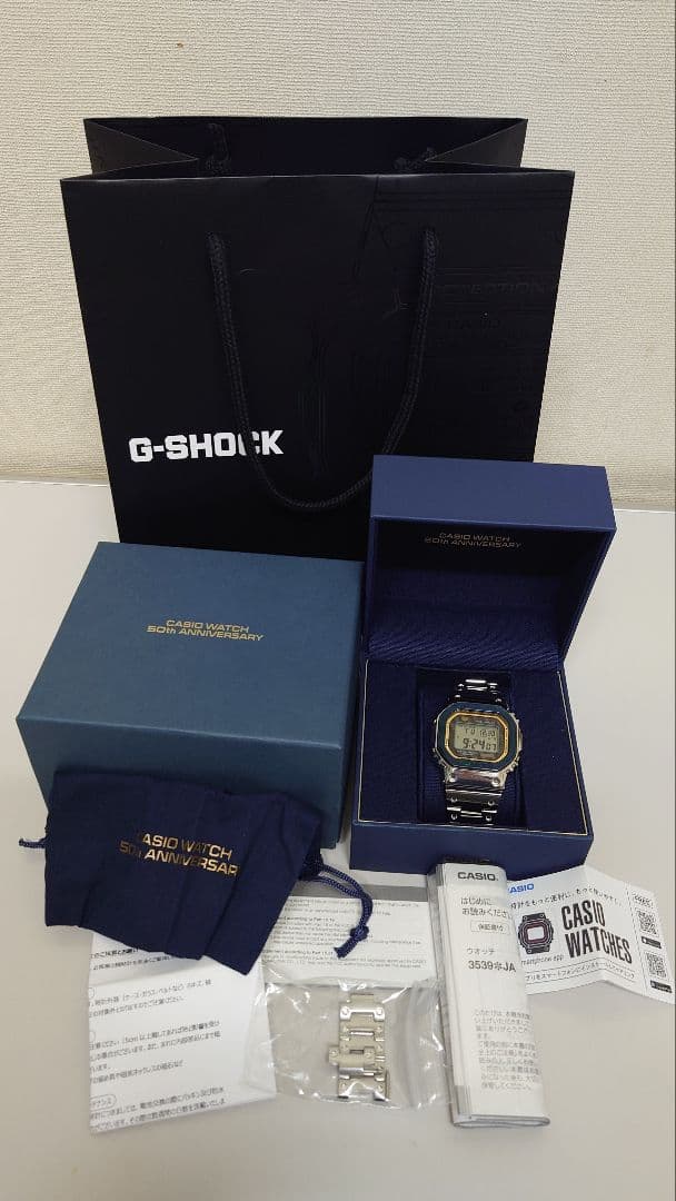 【SNF360】 GMW-B5000SS-2JR カシオ50周年記念モデル