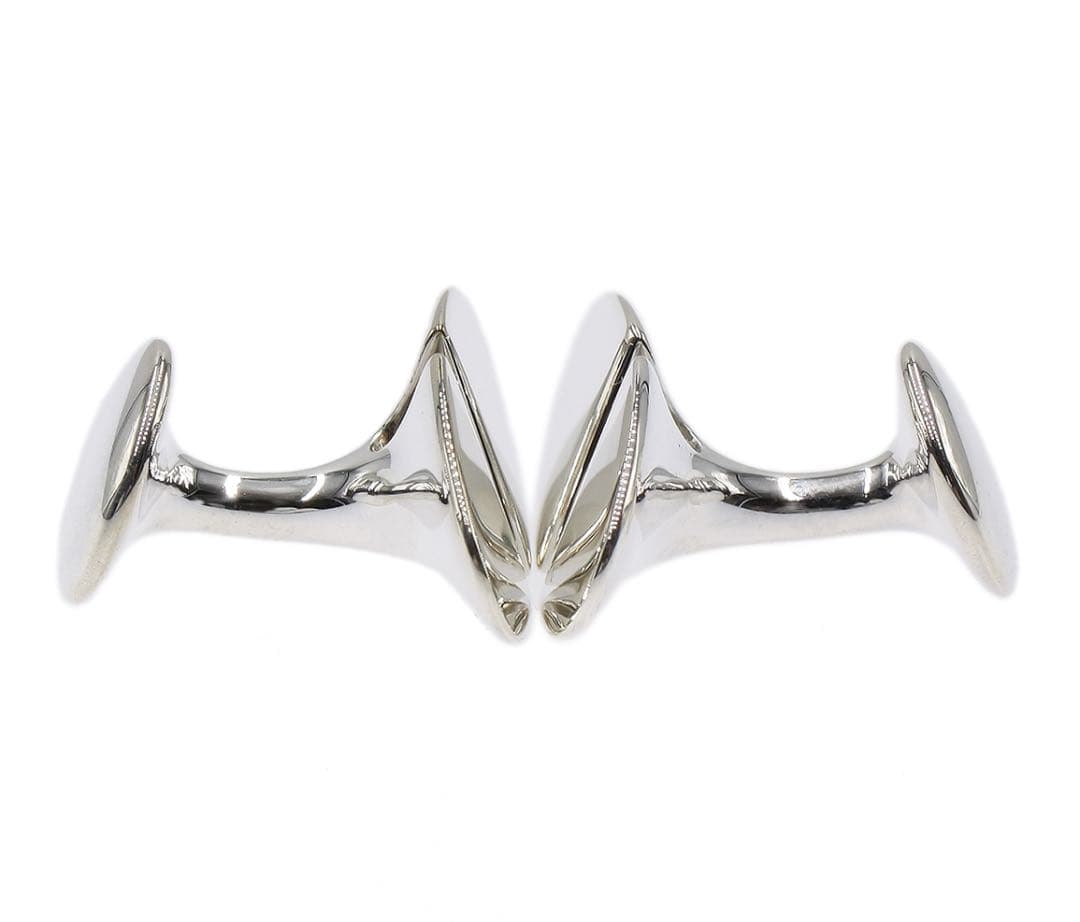 E2829 エルメス SV925 デザイン カフス カフリンクス