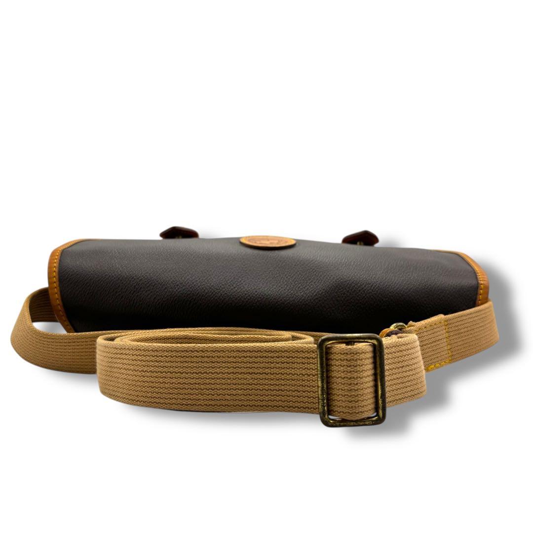 美品　HUNTING WORLD ハンティングワールド　ショルダーバッグ　レザー