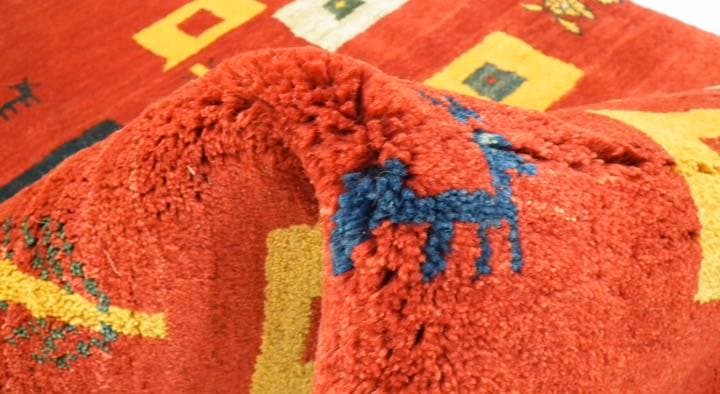 本場ペルシャギャッベ・135cm×198cm リビングサイズ