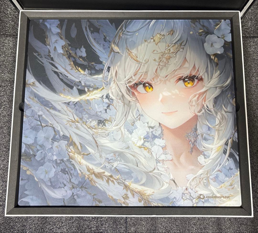 公式正規品＊AXGamingPunk ガラスマウスパッド Flower新品未開封