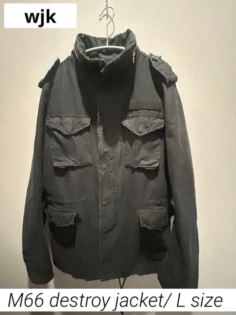 訳アリ！wjk_M66-destroy cotton twill jkt