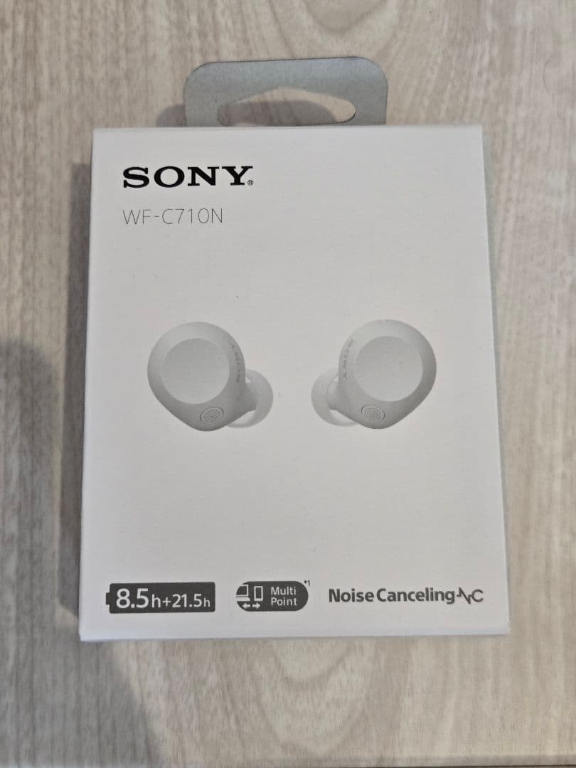 SONY WF-C710N ワイヤレスイヤフォン ホワイト