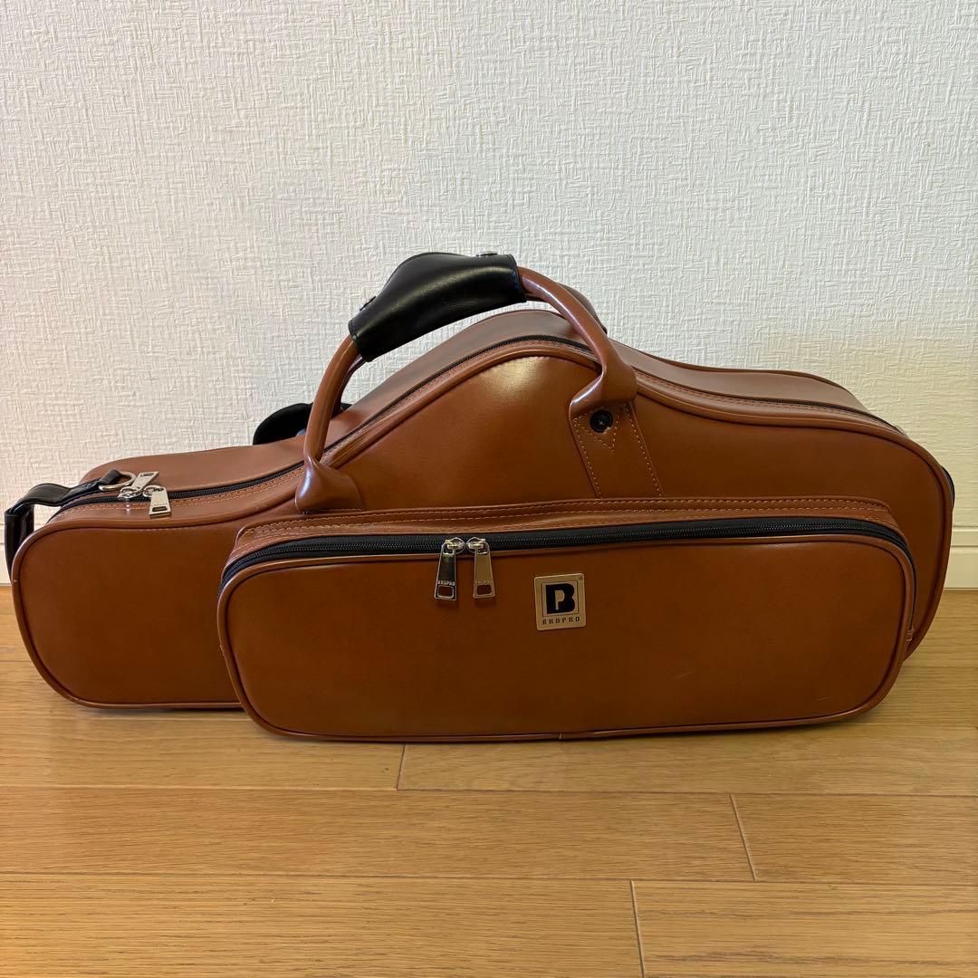 ブロプロ アルトサックスケース BROPRO W700CTL レザーブラウン