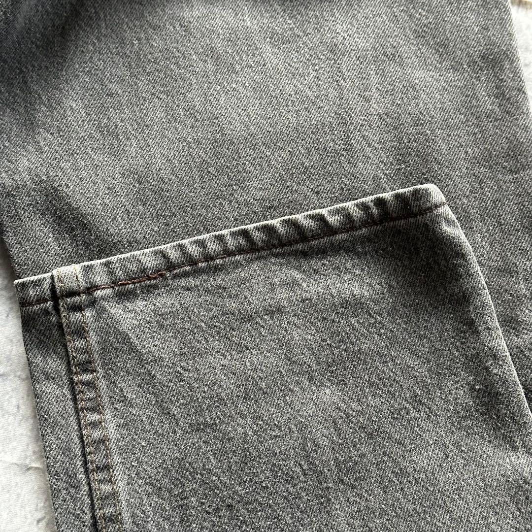 【80s】Levi's 501 先染め アメ製 ブラックデニム W32