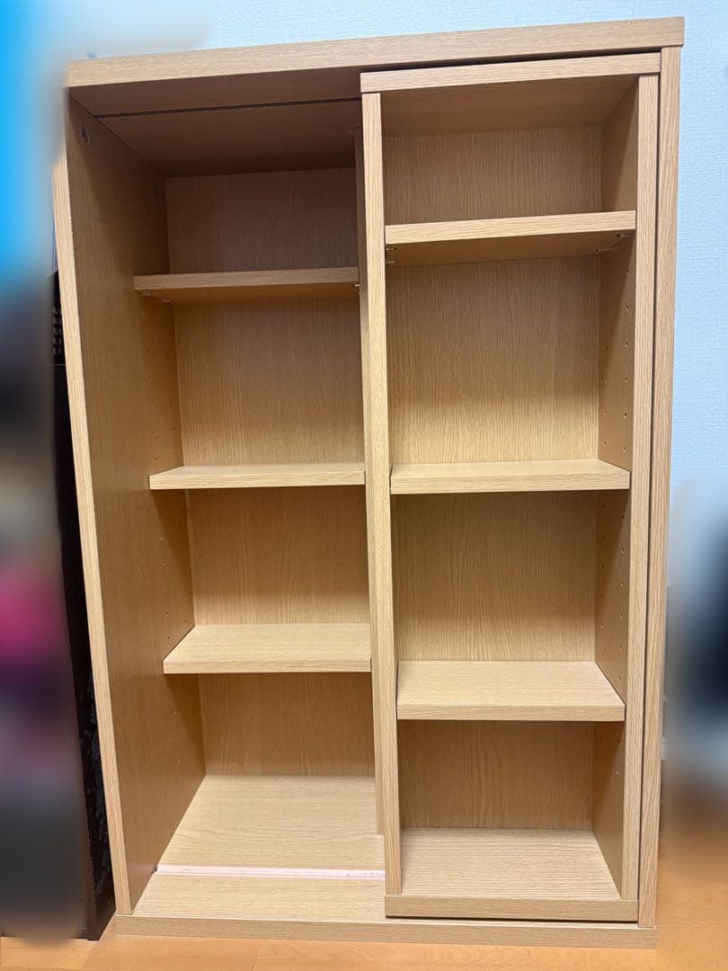 スライド式本棚