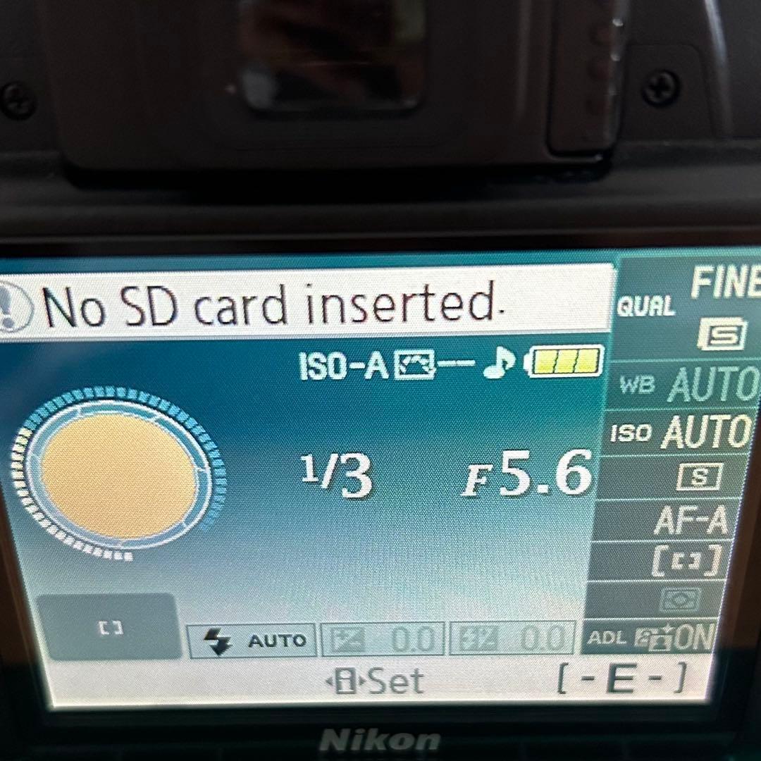 美品❤️Nikon D3000 ダブルレンズセット 初心者 屋外イベント撮影