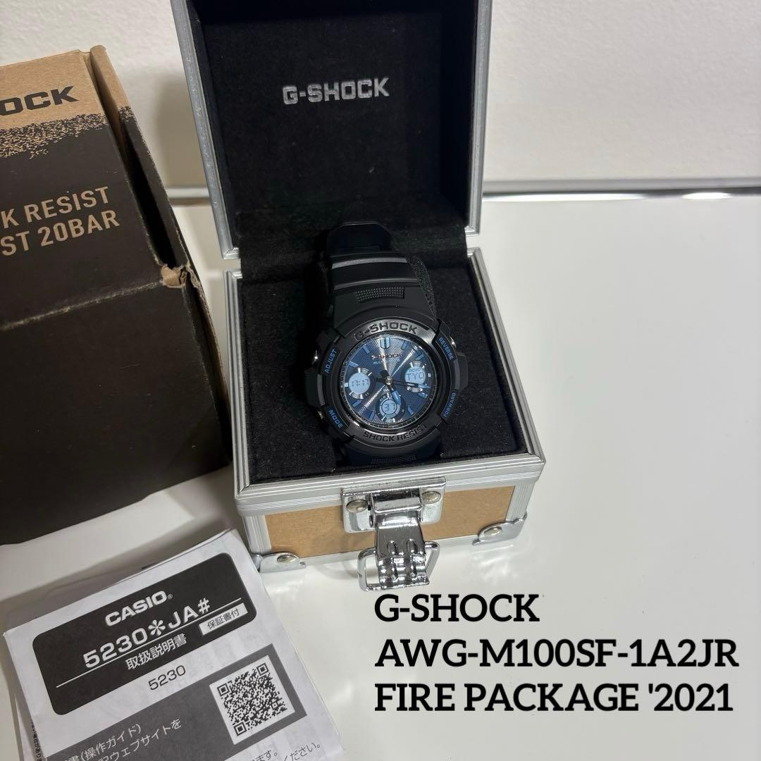 G-SHOCK AWG-M100SF-1A2JR ファイヤーパッケージ 2021
