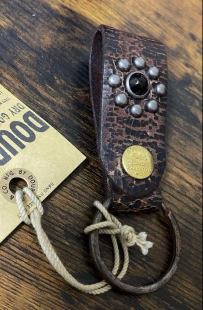 ★RRL★新品未使用★スタッズキーホルダーリング★廃盤★ラルフrrl 生産中止