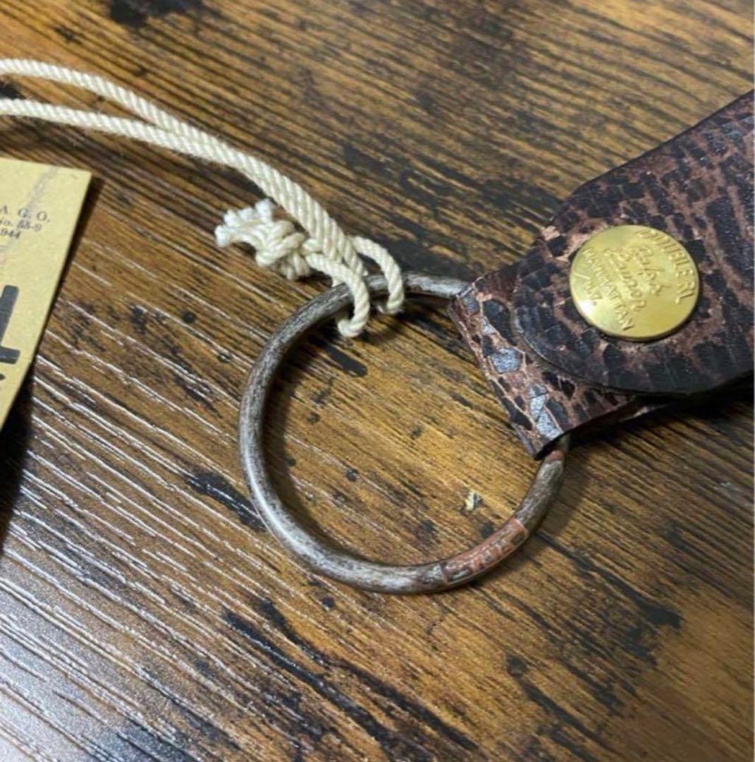 ★RRL★新品未使用★スタッズキーホルダーリング★廃盤★ラルフrrl 生産中止