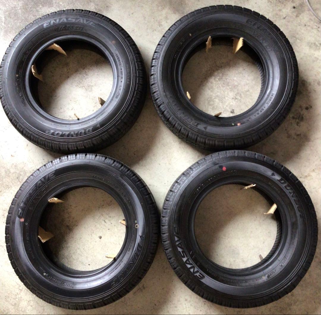 DUNLOP エナセーブ VAN01 145 R12 6PR 4本