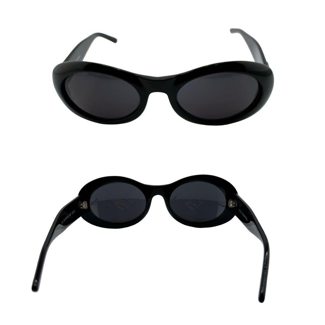 グッチ 度なし サングラス アイウェア サイドロゴ GGロゴ ブラック ゴールド