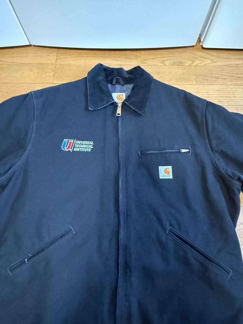 Carhartt 企業刺繍付きデトロイトジャケット　 USA製
