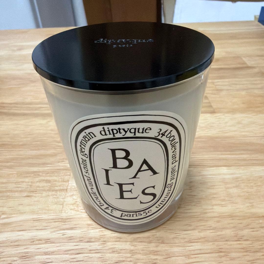 diptyque BAIES アロマキャンドル 190g キャンドルカバー付き