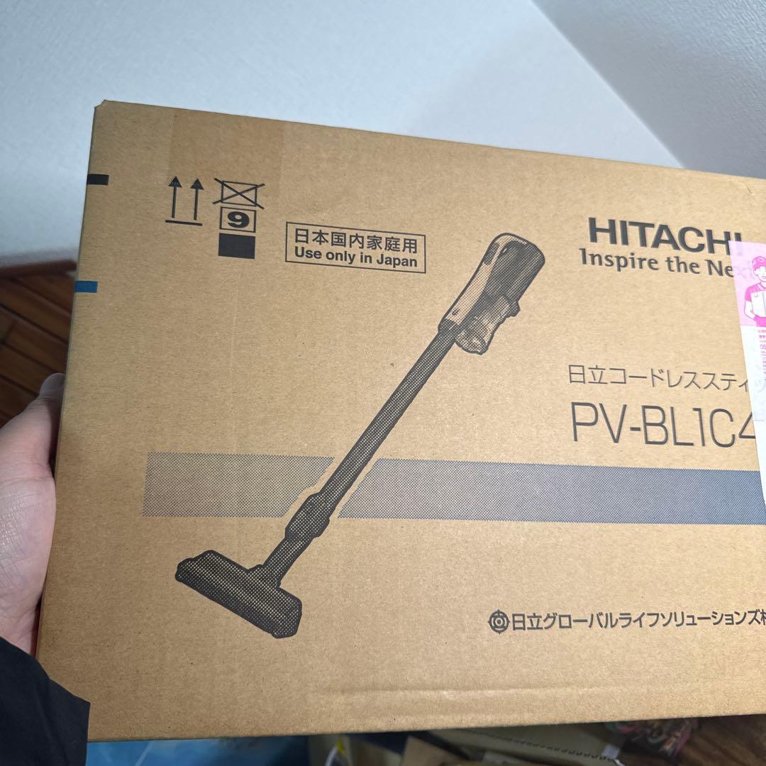 HITACHI コードレススティッククリーナー PV-BL1C4 W