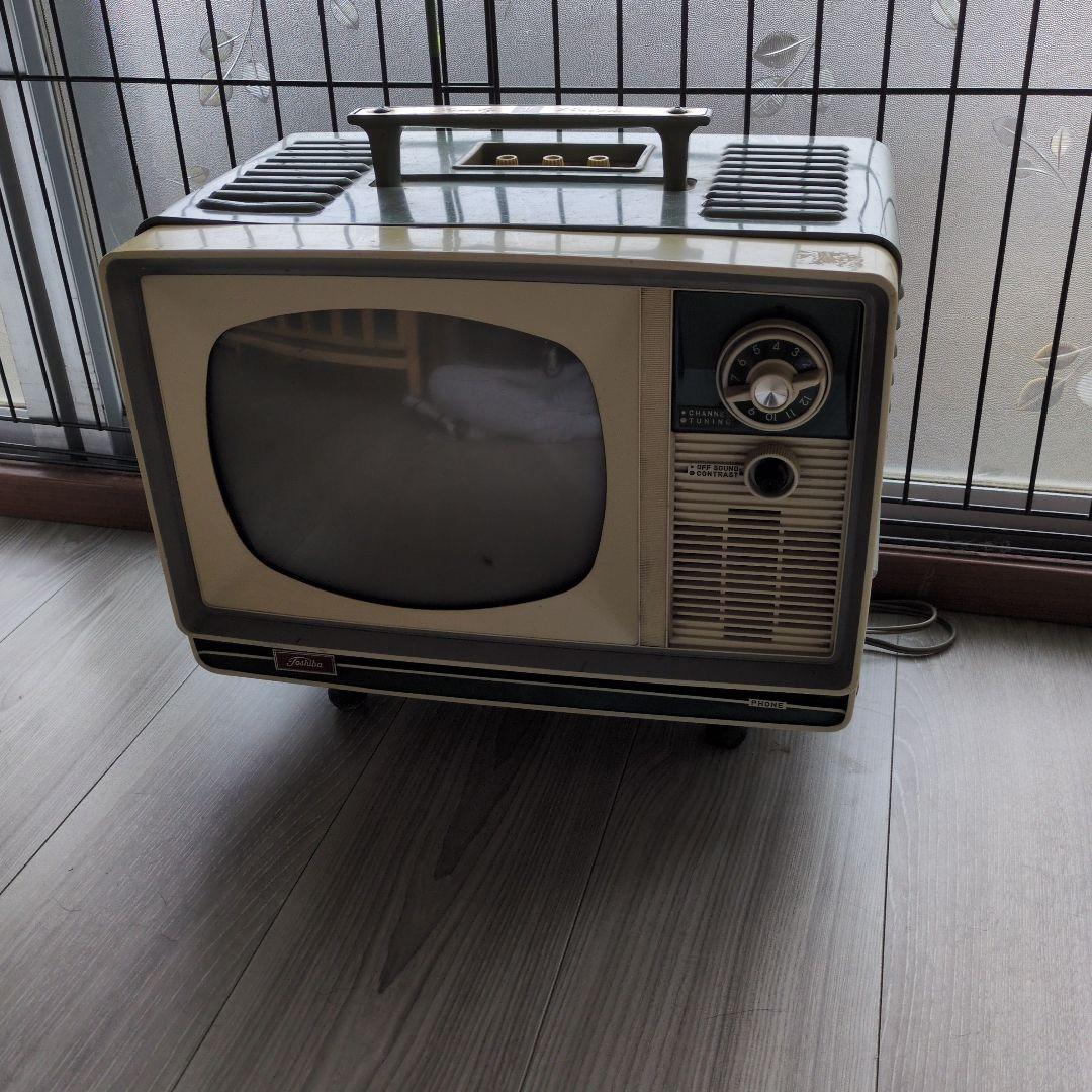 Toshiba ブラウン管テレビ レトロ