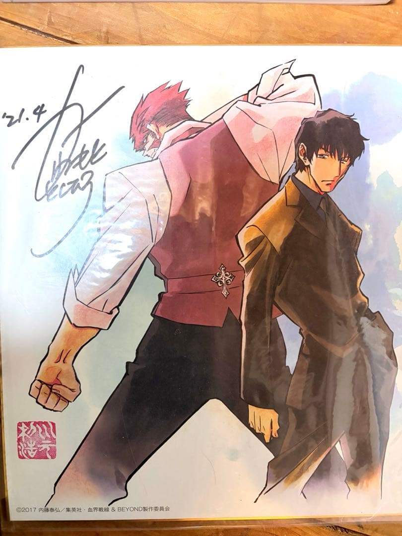 川元利浩アニメーション・デザインワークス画集三冊セット＋血界戦線色紙