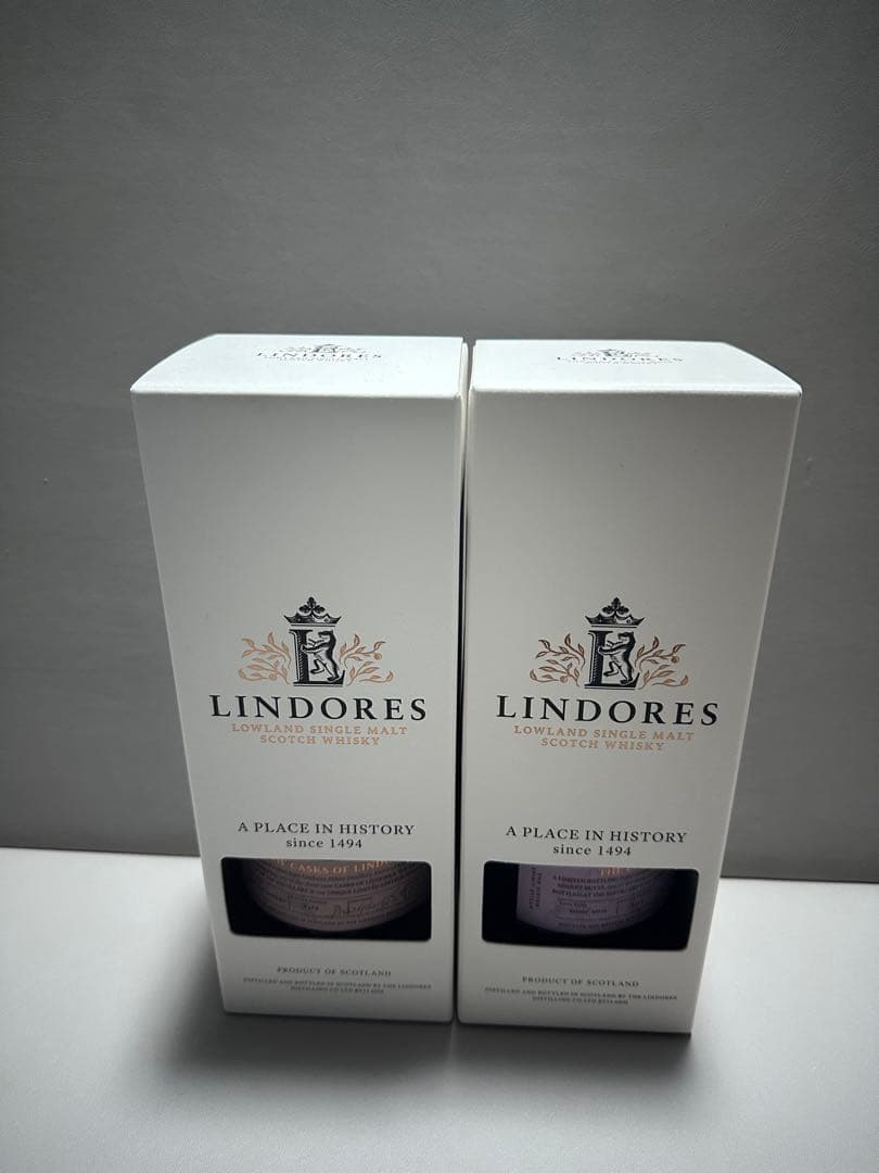 Lindores ウイスキー 2本セット