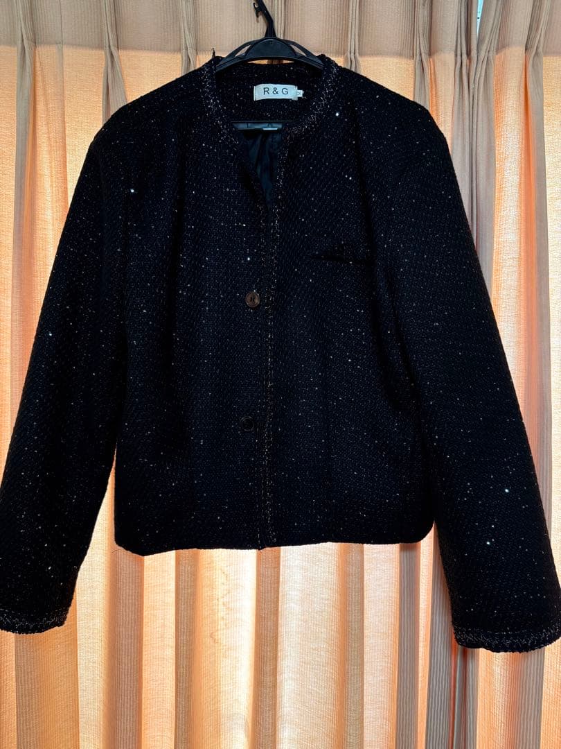 ALUDE ツイードジャケット