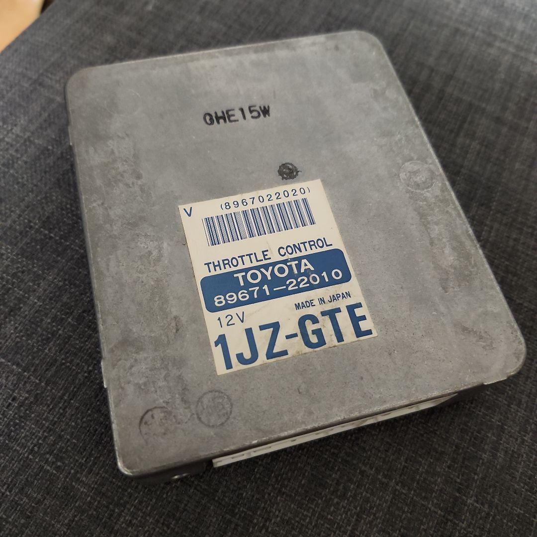 【ジャンク】JZX100 スロットルコンピューター 1JZ-GTE ETCS