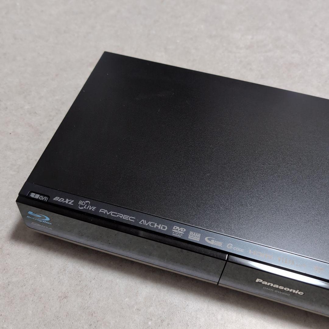 パナソニック DMR-BW890│HDD 1TB ダブルチューナー ブルーレイ