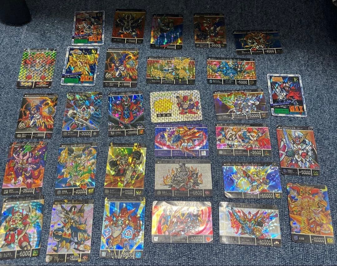 SDガンダム カードダス 当時物 バンダイ キラカード まとめて