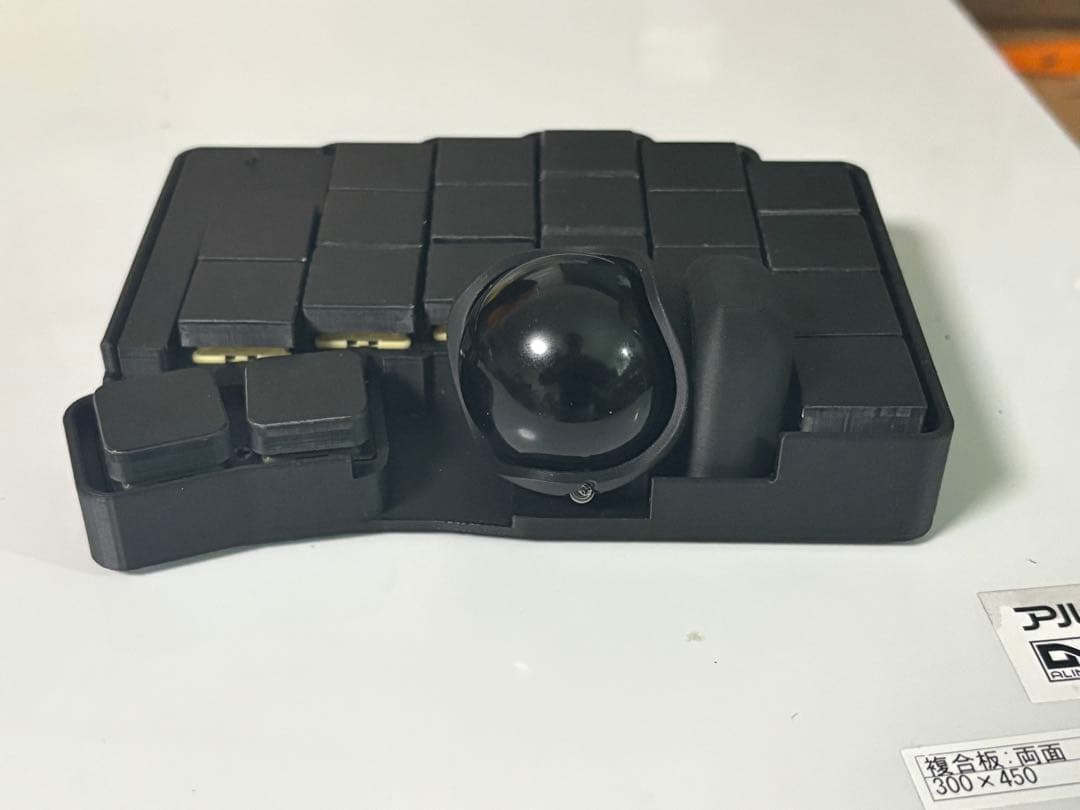 Bluetooth無線Keyball39 ロープロファイル書斎モデル