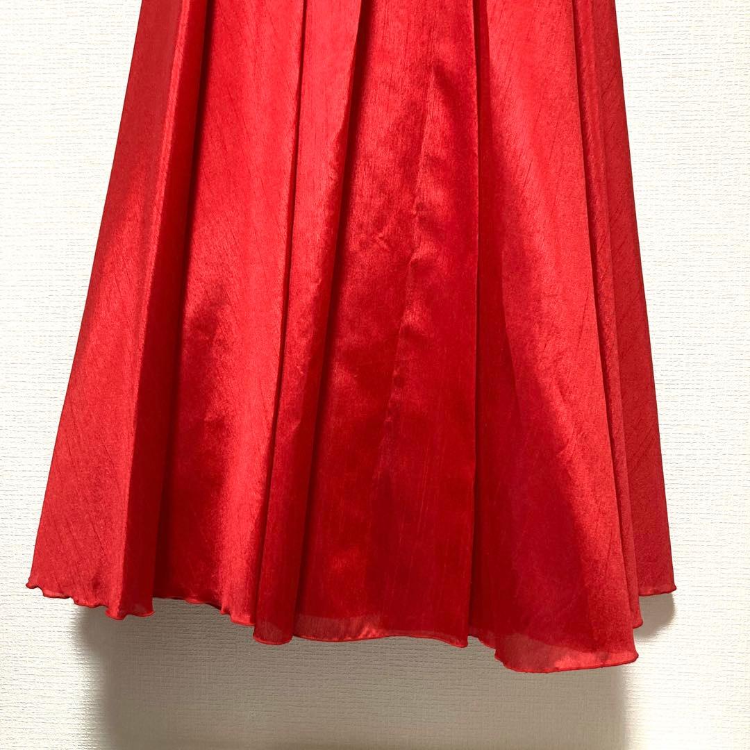 【ゆめりすと　子ども用ドレス　レッド】150相当