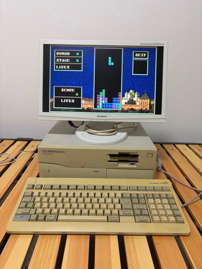 PC9801BA3 キーボード付き ※モニターは付属しません