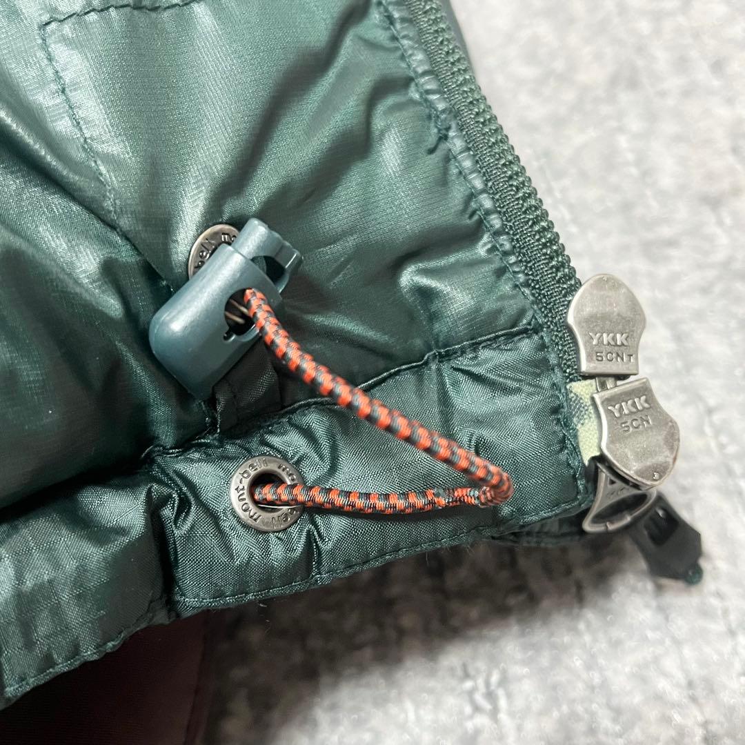 激レア 韓国限定 mont-bell モンベル ダウンジャケット グリーン M