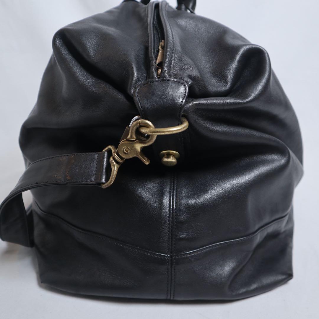 80s old coach USA製 0503 ボストンバッグ ドラムバッグ