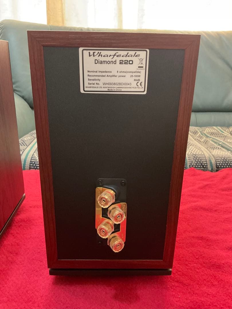 Wharfedale diamond 220[RW:ローズウッド] 左右ペア