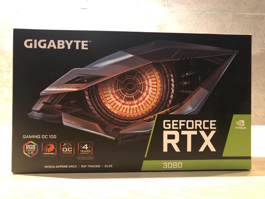 グラフィックボード・グラボ・ビデオカード GV-N3080GAMING OC-12GD