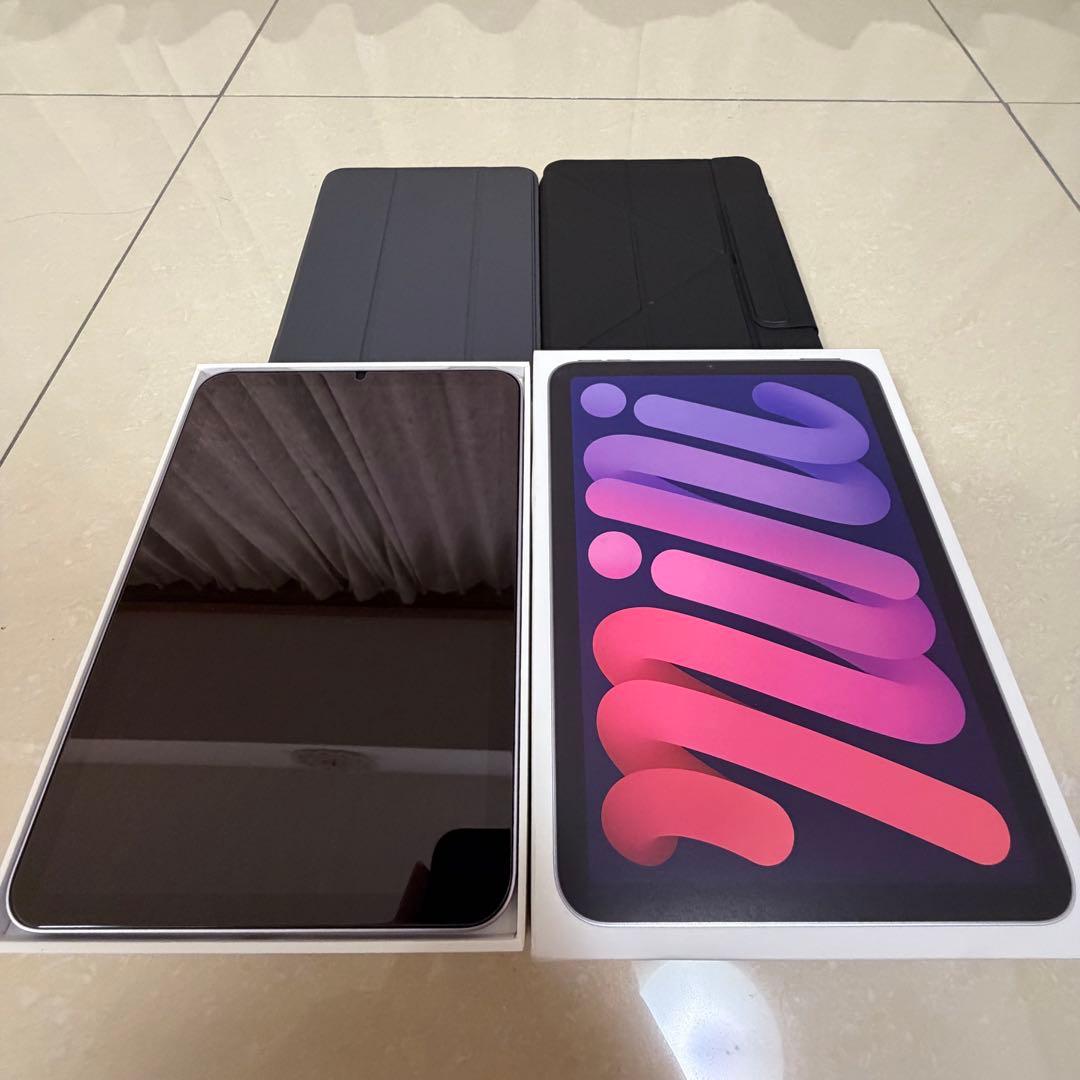 【超美品】iPad mini7 A17pro Wi-Fiモデルケース2つ付