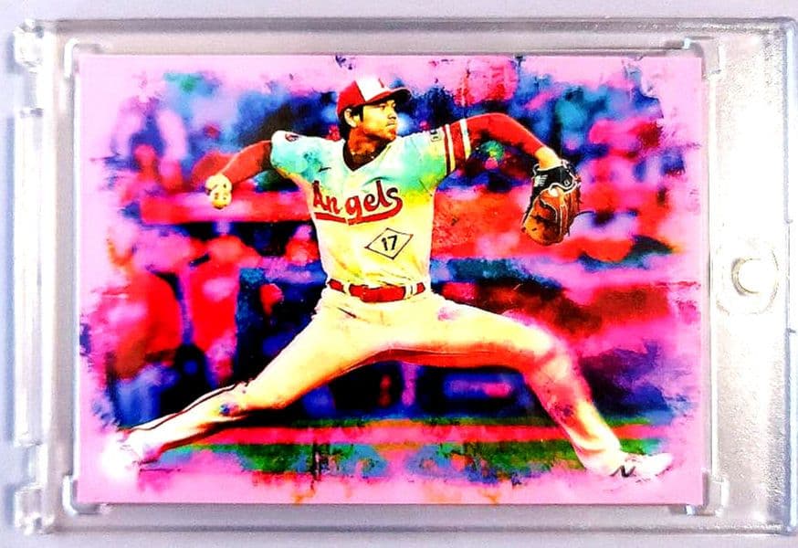 大谷翔平 エンゼルス アートカード 1of1(世界に一枚 / 貴重) ①