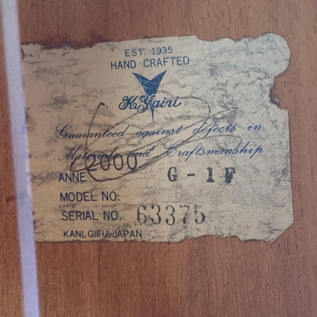 k.yairi g-1f ALVAREZ アコースティックギター　ジャンク品