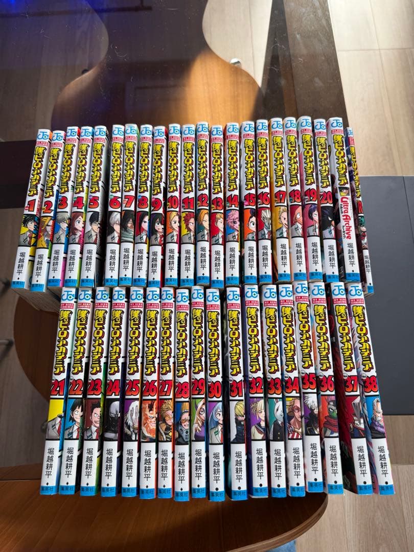 僕のヒーローアカデミア 1〜38巻、関連本セット