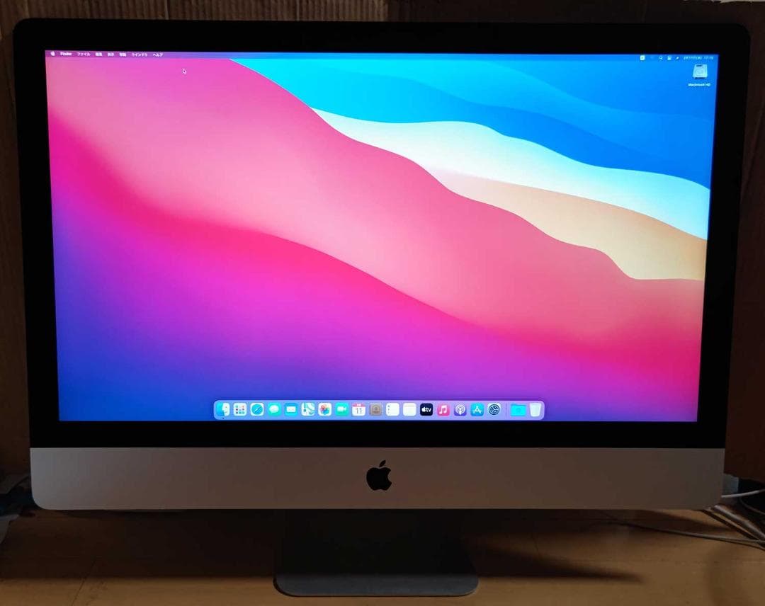 Macデスクトップ iMac 27 Retina 5K 2014 24GB 1.12TB