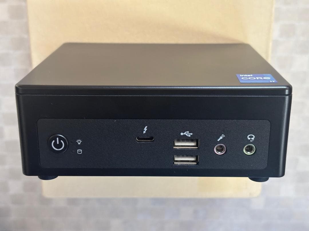 ミニPC　i7-1185G7　32GB　M.2SSD 1TB　Win11 Pro