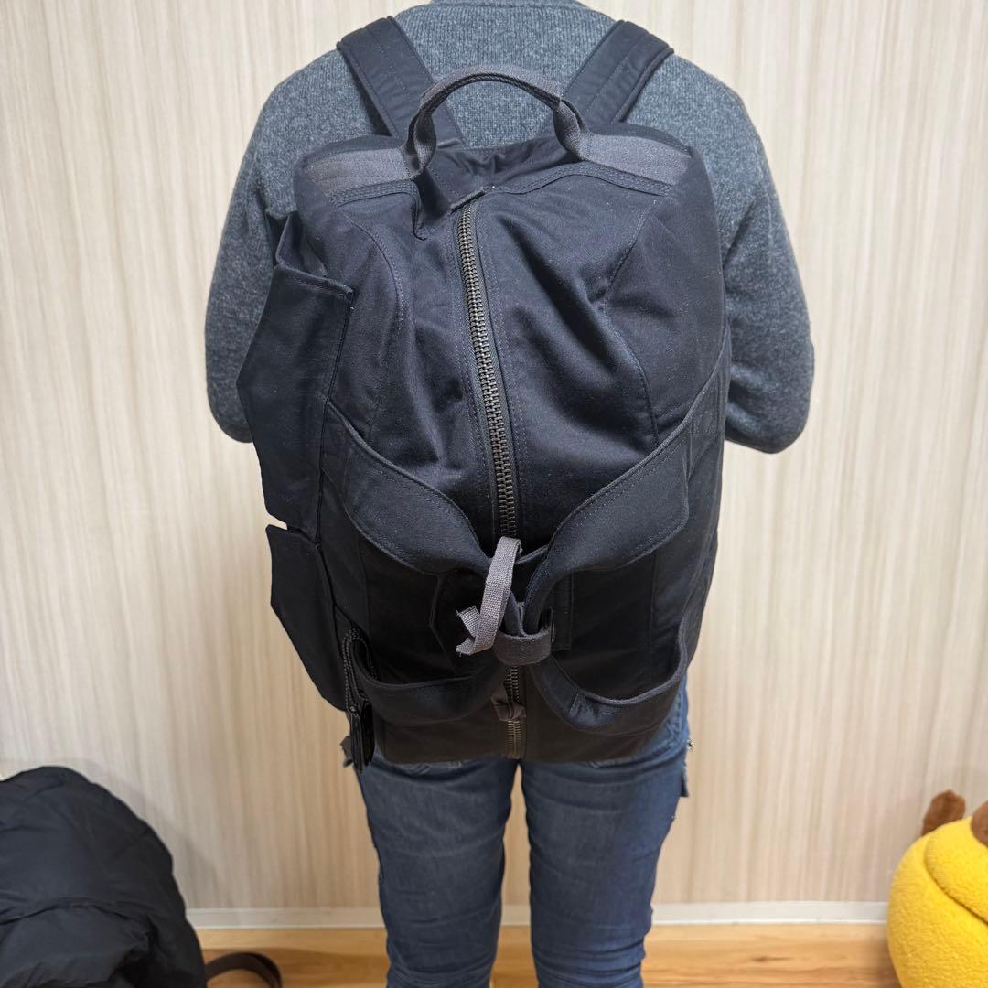 ポーター PORTER LOVE&PEACE ボストンバッグ/リュック 黒