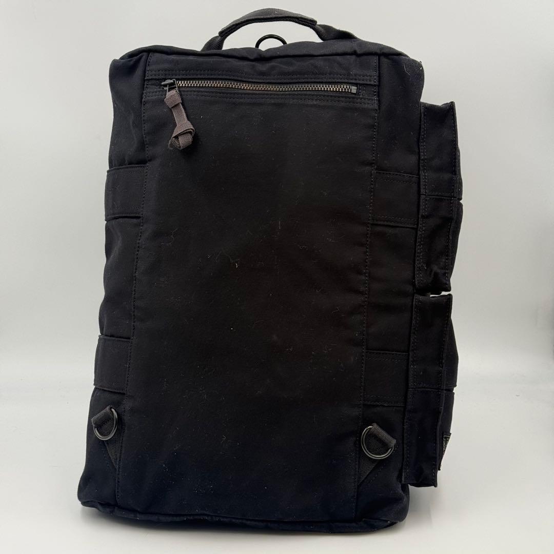 ポーター PORTER LOVE&PEACE ボストンバッグ/リュック 黒