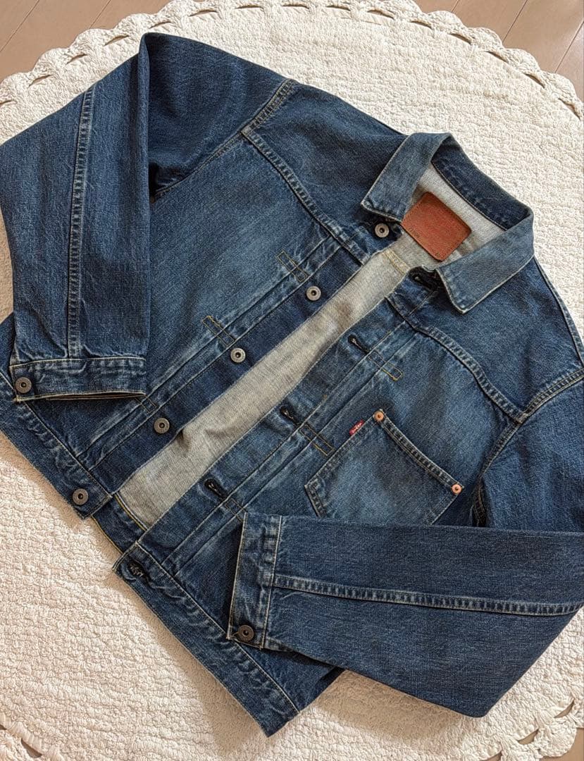 美品93年製リーバイス1st506xx71506日本製40大戦モデル赤耳XL紺