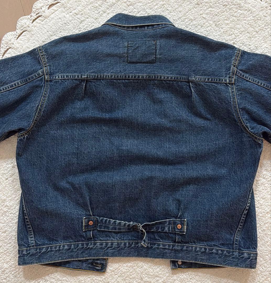 美品93年製リーバイス1st506xx71506日本製40大戦モデル赤耳XL紺