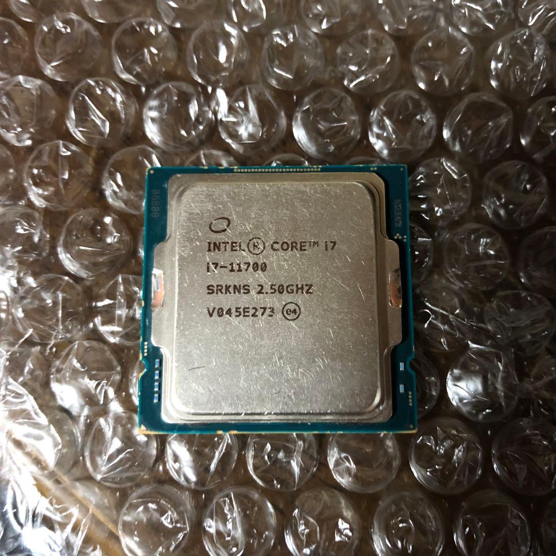 Intel CPU Core i7-11700 CPU 2.5GHz ジャンク