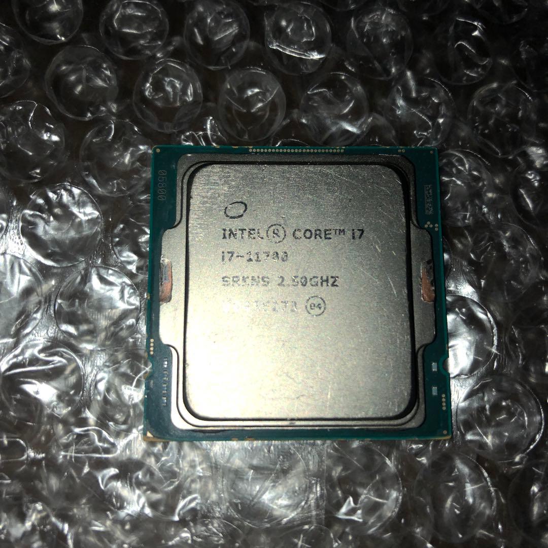 Intel CPU Core i7-11700 CPU 2.5GHz ジャンク