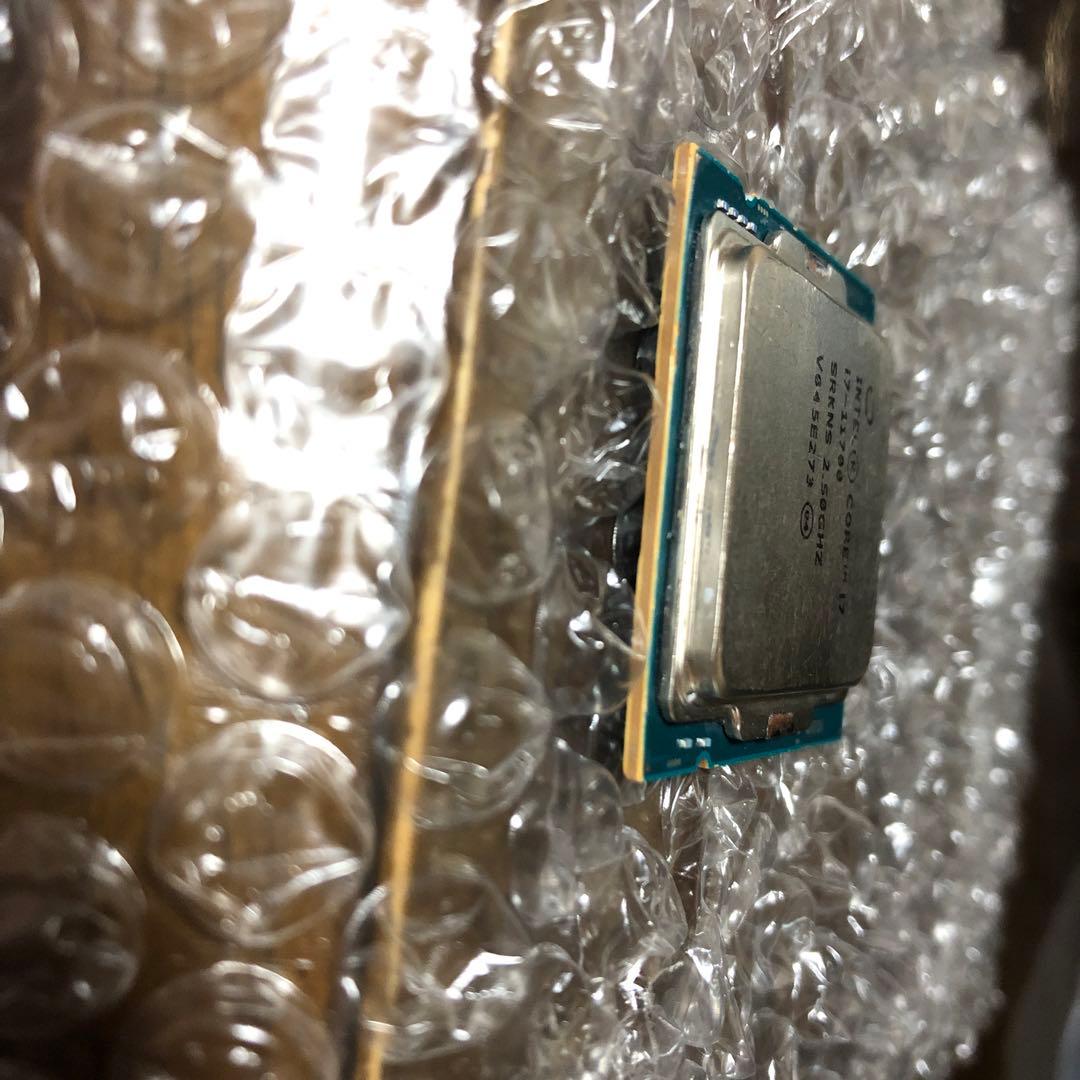 Intel CPU Core i7-11700 CPU 2.5GHz ジャンク
