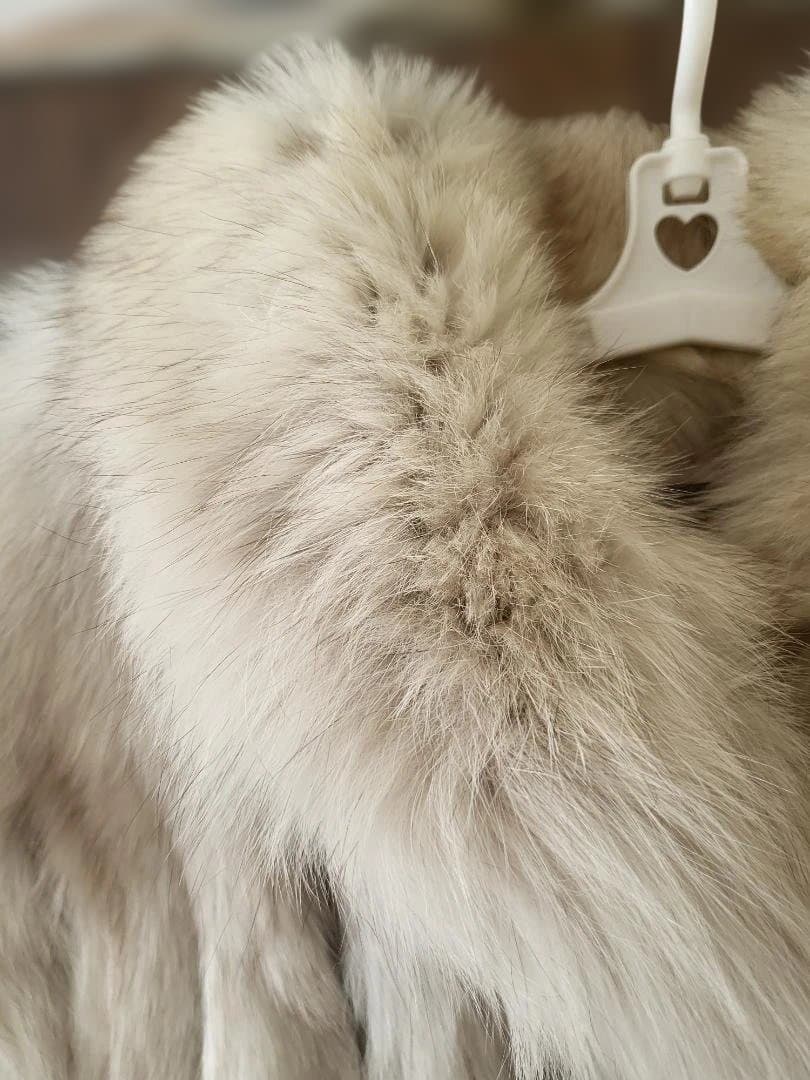 SAGA FOX　ファーコート　11号　シルバータグ